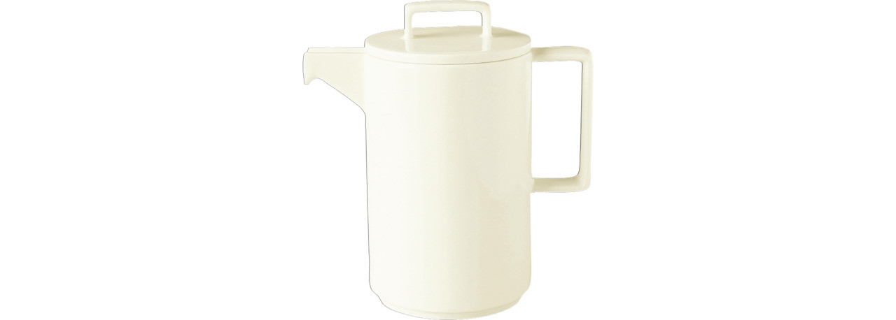Nordic, Kaffeekanne mit Deckel 0,40 l creme